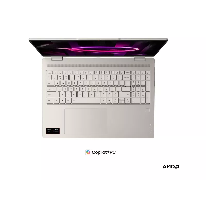 Lenovo Yoga 7 2-in-1 16AGP11 AMD 16 inch OLED Touchscreen 2-in-1 Laptop, AMD Ryzen AI 5 435, 16GB RAM, 512GB SSD, AMD Radeon 840M, Windows 11 Home, Seashell