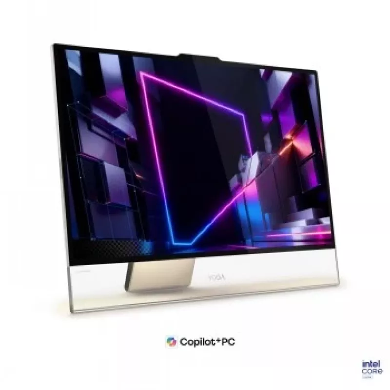 Lenovo Yoga AIO Ultra X7 All-in-One PC, 31,5 cala UHD OLED dotykowy, Intel Core Ultra 7, 32GB RAM, 1TB SSD, Windows 11 Home, Seashell