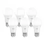 LEPRO 100092-WW-EU-6 A60 E27 7W 800lm 2700K Ściemnialna żarówka LED, klasa E, 6 sztuk