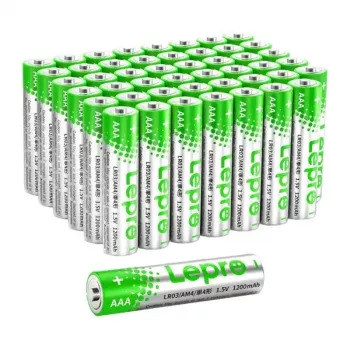 LEPRO 130001-48 AAA R3 Baterie alkaliczne, 48 szt. | 1,5 V długotrwałe, bezrtęciowe