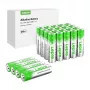 LEPRO 130002-24 AA R6 Baterie alkaliczne, 24 szt. – 1,5 V LR6 Mignon ogniwa pierwotne, 10-letni okres przechowywania, odporne na wycieki, bezrtęciowe