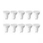 LEPRO 200081-WW-EU-10 Żarówka LED GU10, 4.5W (odpowiednik 50W), 345 lm, 2700K Ciepła biel, kąt świecenia 100°, nieściemnialna, opakowanie 10 szt.