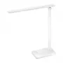 LEPRO 310003 LED Lampa biurkowa, 700 lm, 5 temperatur barwowych, dotykowe ściemnianie, port ładowania USB, biała