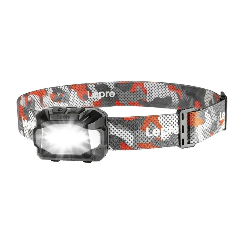 LEPRO 320023 300 lm ładowalna latarka czołowa z trybami czerwonego światła