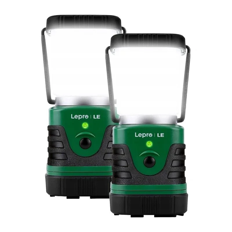 LEPRO 3300008-2 Lampa kempingowa, 4400mAh, 2 szt.