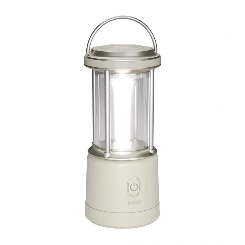 Lepro 330043-WH Lampa kempingowa – 1000 lumenów, ładowana latarnia LED z power bankiem, IPX4