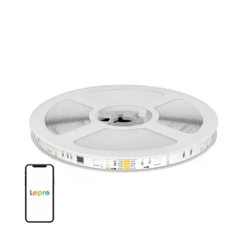 Lepro S2 10m inteligentna taśma LED RGBIC z Wi-Fi i Bluetooth, współpracuje z Alexa i Google Assistant