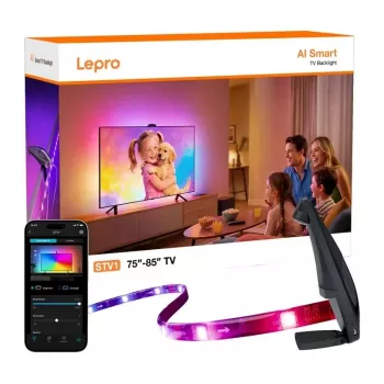 Lepro STV1 Wi-Fi Taśma LED 5m – Inteligentne światło RGB, kompatybilna z Alexa i Google Assistant