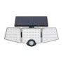 LEPRO WL4000 Lampa solarna – 4000LM, IP65, panel słoneczny 18W z czujnikiem ruchu i pilotem, kabel 5M