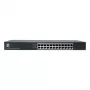 LevelOne GEU-2432 24-portowy przełącznik Gigabit Ethernet, 4-pozycyjny przełącznik DIP, do montażu w szafie 19 cali, niezarządzalny, obudowa metalowa