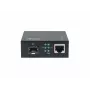 LevelONE GVM-2000 Smart Gigabit RJ45 na SFP Media Converter, kompatybilny z szafą 19-calową, 10/100/1000 Mbps