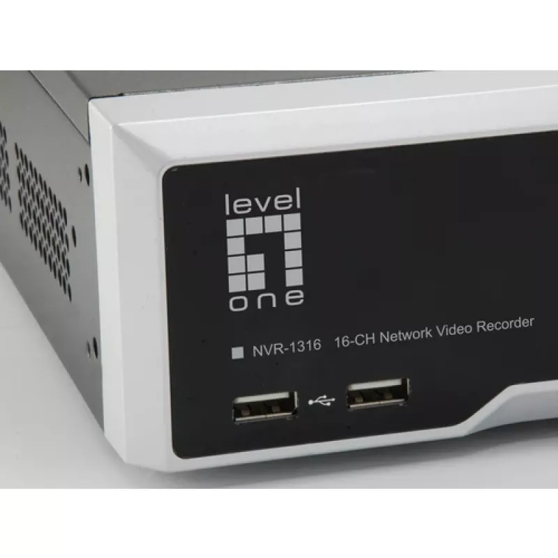 LevelOne NVR-1612 16-kanałowy 12MP 4-zatokowy rejestrator sieciowy