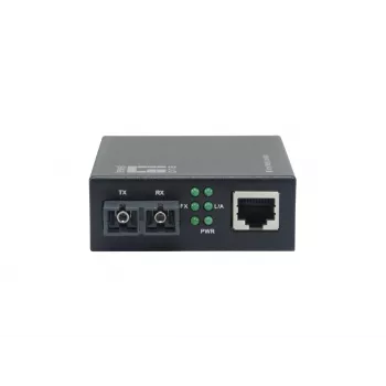 LevelOne Smart Gigabit RJ45 do SC Media Converter, światłowód jednomodowy, 1310 nm, 20 km, 1000 Mbps