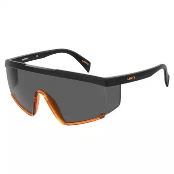 LEVI'S LV-1008-S-8LZ Okulary przeciwsłoneczne unisex Oprawka Havana Soczewki szarozielone polaryzowane 55mm