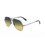 Levi's LV-1012-S-R80 Unisex Prostokątne Okulary Przeciwsłoneczne Havana/Brąz 57mm