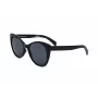 LEVI'S LV-1015-S-807 Damskie okulary przeciwsłoneczne w kształcie kwadratu - czarna oprawka, szare szkła, ochrona UV400