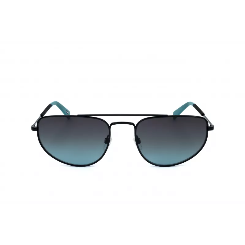 LEVI'S LV-1018-S-807 Okulary przeciwsłoneczne unisex, czarna oprawka, szare szkła, 59 mm