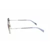 LEVI'S LV-1019-S-BL Unisex Okulary Przeciwsłoneczne Prostokątne - Czarna Oprawka Soczewki Dymnoszare 57mm
