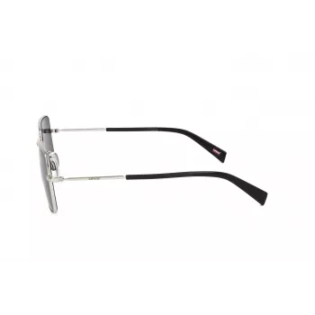 LEVI'S LV-1019-S-IR Okulary przeciwsłoneczne unisex - czarna oprawka, szare szkła, 57mm