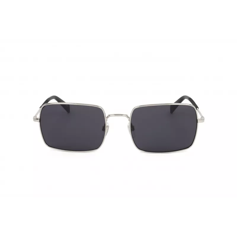 LEVI'S LV-1019-S-IR Okulary przeciwsłoneczne unisex - czarna oprawka, szare szkła, 57mm