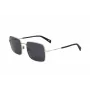 LEVI'S LV-1019-S-IR Okulary przeciwsłoneczne unisex - czarna oprawka, szare szkła, 57mm