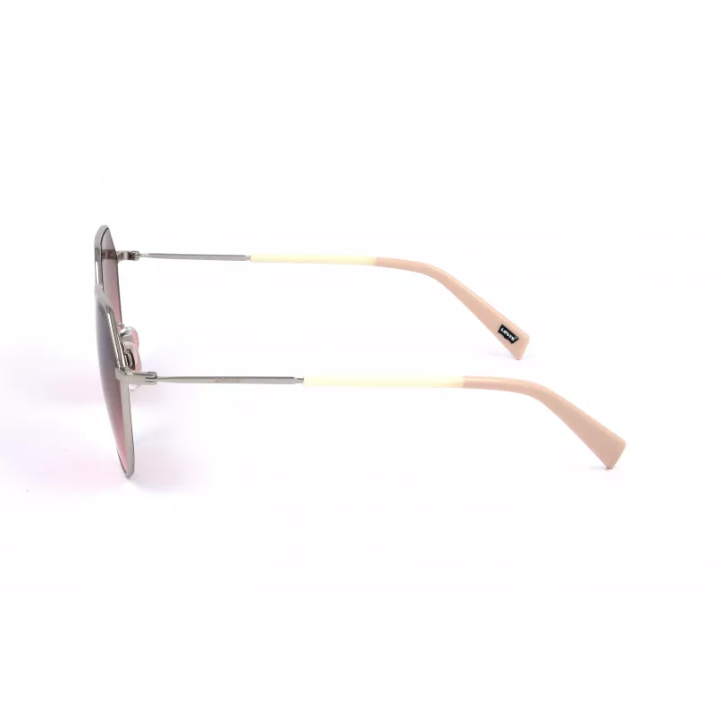 LEVI'S LV-1020-S-010 Okulary przeciwsłoneczne Unisex Czarny 57mm
