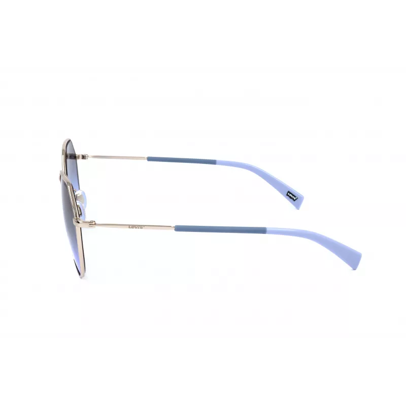 LEVI'S LV-1020-S-3YG Okulary przeciwsłoneczne Unisex Havana Brązowy Prostokątne 57mm