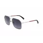 Okulary przeciwsłoneczne Levi's LV-1021-S-RD Unisex - Czarna oprawka, szare soczewki, 58mm