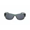 LEVI'S LV-1033-S-1ED Uniseksowe okulary przeciwsłoneczne prostokątne - czarna oprawka, szare szkła 53mm