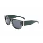 LEVI'S LV-1033-S-1ED Uniseksowe okulary przeciwsłoneczne prostokątne - czarna oprawka, szare szkła 53mm