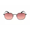 LEVI'S LV-1035-S-003 Okulary przeciwsłoneczne unisex, czarna oprawka, szare szkła, 51/22/140 mm