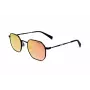 LEVI'S LV-1035-S-003 Okulary przeciwsłoneczne unisex, czarna oprawka, szare szkła, 51/22/140 mm