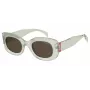 LEVI'S LV-1080-S-DLD Okulary przeciwsłoneczne damskie - Oprawka Havana/Tortoise, brązowe szkła, 49mm