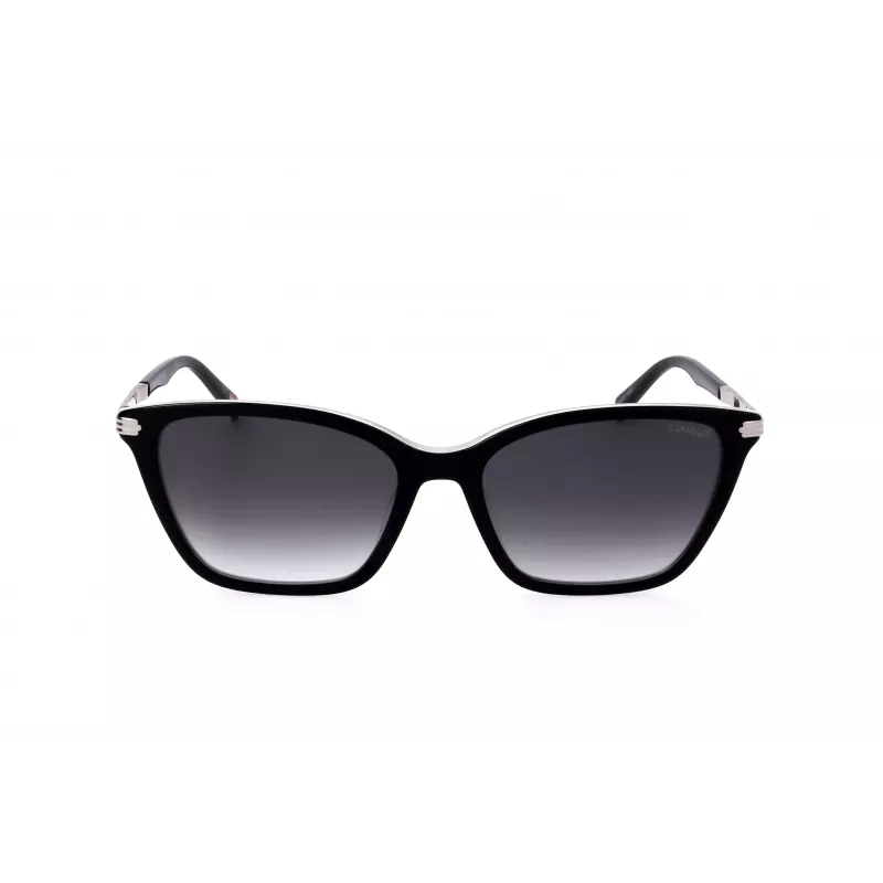 Okulary przeciwsłoneczne LEVI'S LV-5017-S-80S dla kobiet, kwadratowe, szare szkła, 55 mm