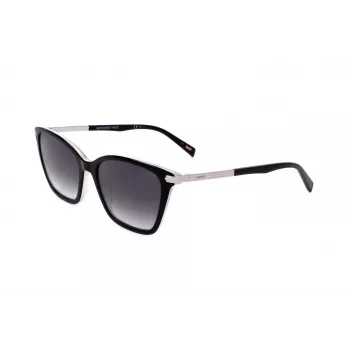 Okulary przeciwsłoneczne LEVI'S LV-5017-S-80S dla kobiet, kwadratowe, szare szkła, 55 mm