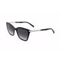 Okulary przeciwsłoneczne LEVI'S LV-5017-S-80S dla kobiet, kwadratowe, szare szkła, 55 mm