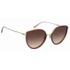 Okulary przeciwsłoneczne Levi's LV5011S09QF7H dla kobiet, Havana, acetat, brązowy gradient, 56/17/145 mm