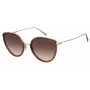 Okulary przeciwsłoneczne Levi's LV5011S09QF7H dla kobiet, Havana, acetat, brązowy gradient, 56/17/145 mm