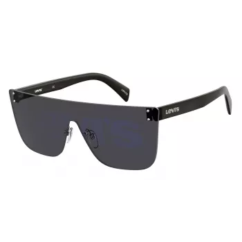 LEVIS Unisex Okulary Przeciwsłoneczne LV1001SKB7J98 - Czarna Oprawka, Szare Szkła, Ochrona UV400