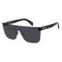 LEVIS Unisex Okulary Przeciwsłoneczne LV1001SKB7J98 - Czarna Oprawka, Szare Szkła, Ochrona UV400