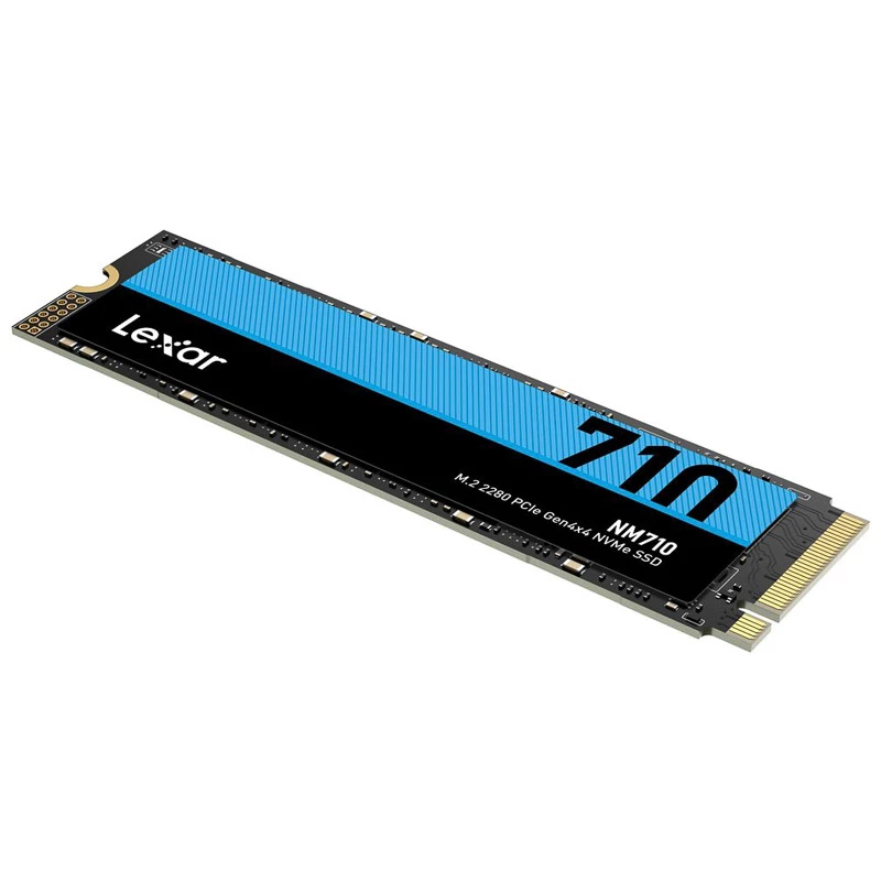 LEXAR NM710 500GB M.2 2280 PCIe Gen4x4 NVMe SSD - 5000MB/s Odczyt, 2600MB/s Zapis