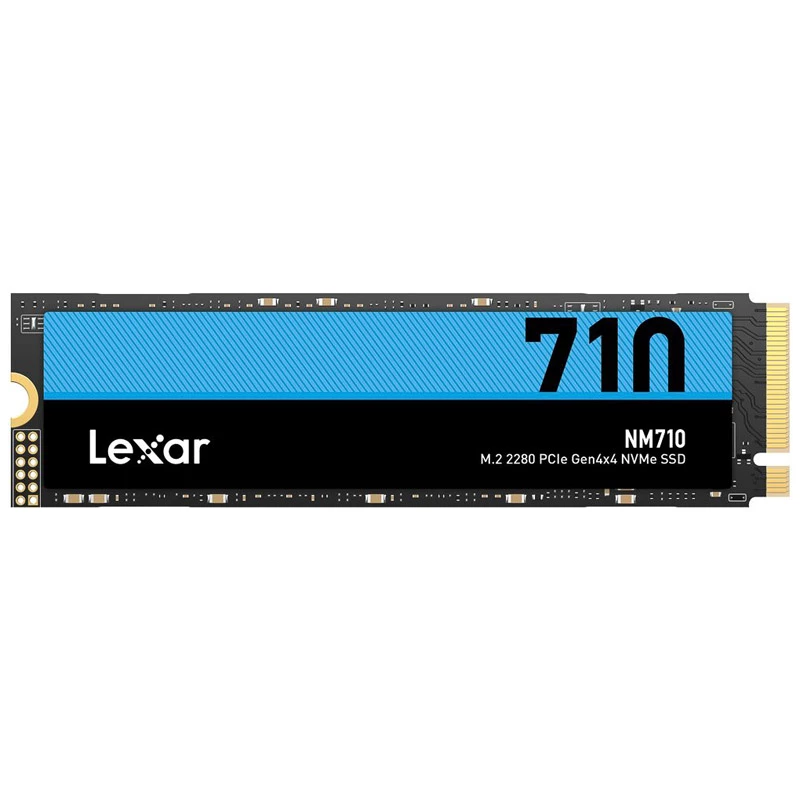 LEXAR NM710 500GB M.2 2280 PCIe Gen4x4 NVMe SSD - 5000MB/s Odczyt, 2600MB/s Zapis