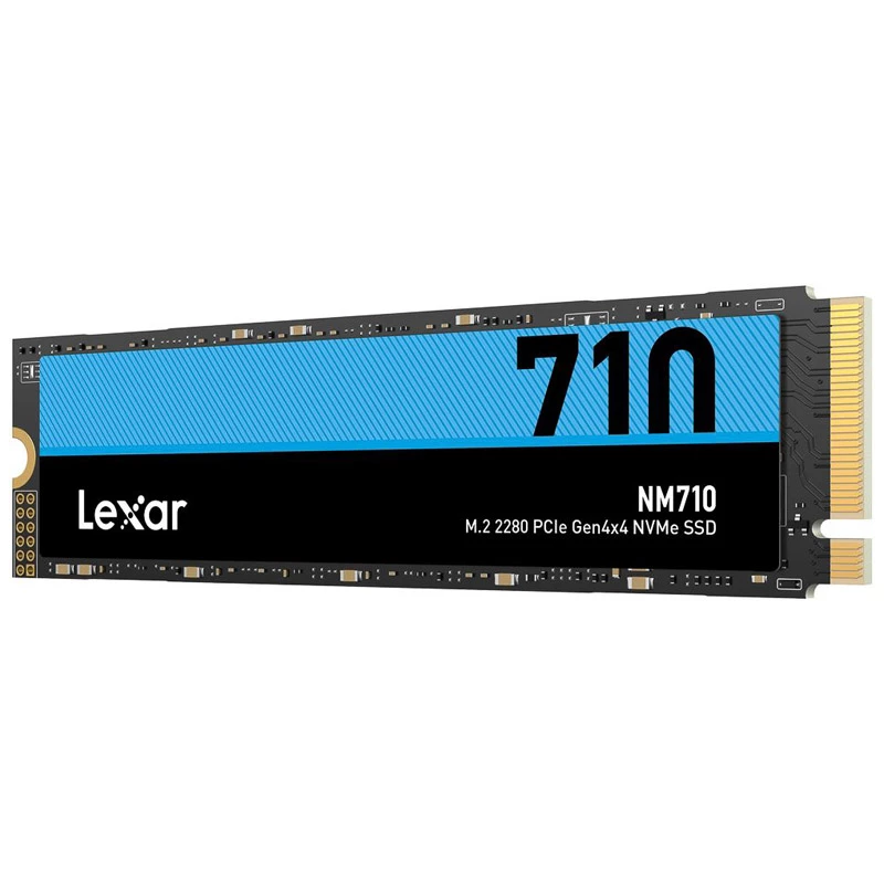 LEXAR NM710 500GB M.2 2280 PCIe Gen4x4 NVMe SSD - 5000MB/s Odczyt, 2600MB/s Zapis