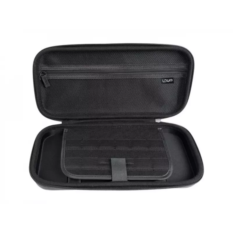 LEXIP Carry and Protect Case dla Nintendo Switch / Switch OLED – Czarny, twarda skorupa EVA, etui podróżne
