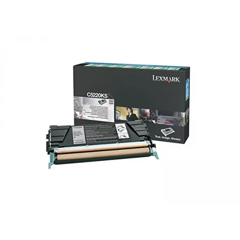 Lexmark Black Original Toner Cartridge LCCP, LRP
