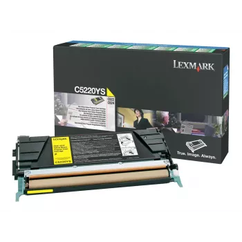 Lexmark C5220YS Żółty Toner do C522, C524, C530, C532, C534