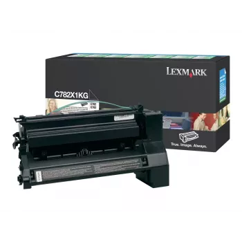 Lexmark C782X1KG Czarny Toner - do C782dn, C782dtn, C782n, X782e, X782e MFP, X782e Page Plus Solution