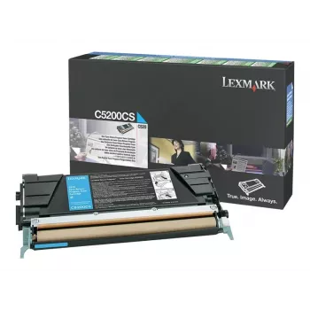 Lexmark Cyan Original Toner Cartridge LCCP, LRP