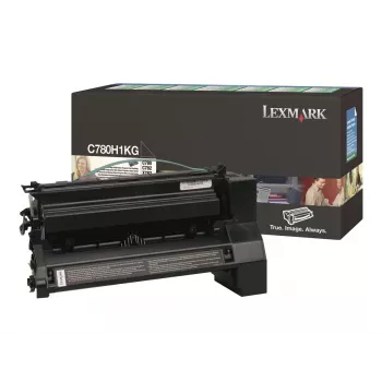 Lexmark High Yield Black Original Toner Cartridge (C780H1KG)