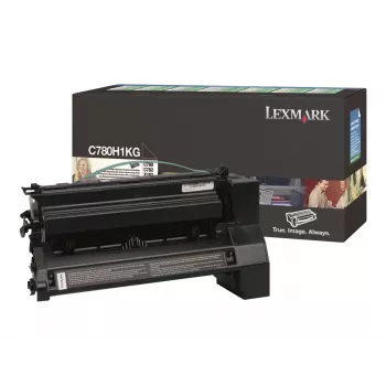 Lexmark High Yield Black Original Toner Cartridge (C780H1KG)